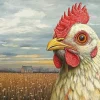 Leghorn Chicken Paint By Numbers