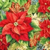 Poinsettias Paint By Numbers