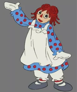 Raggedy Ann Anime Paint By Numbers