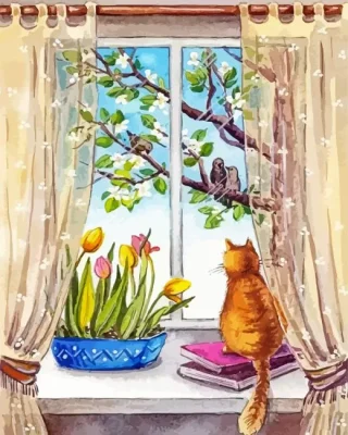 A Peaceful Morning Paint By Number