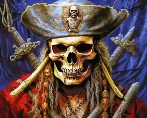 The Pirate King Paint By Numbers 