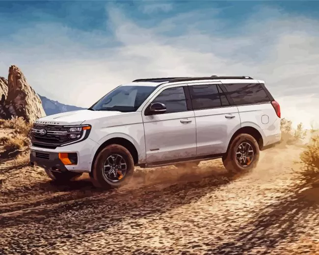 white ford expedition paint by numbers White Ford Expedition Paint By Numbers