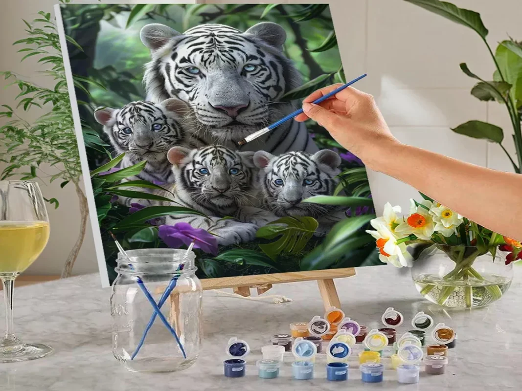 Digital Twists in the History of Painting by Numbers