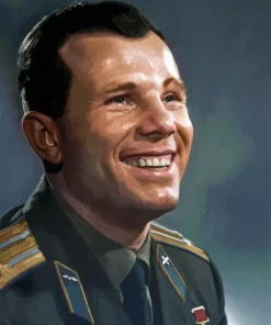 Yuri Alekseyevich Gagarin Paint By Numbers