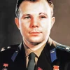 Yuri Gagarin Portrait Paint By Numbers