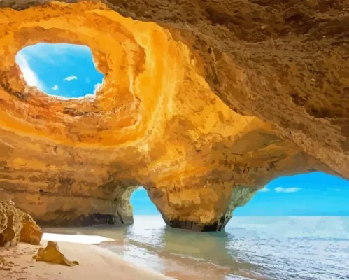 Carvoeiro Portugal Paint By Numbers 