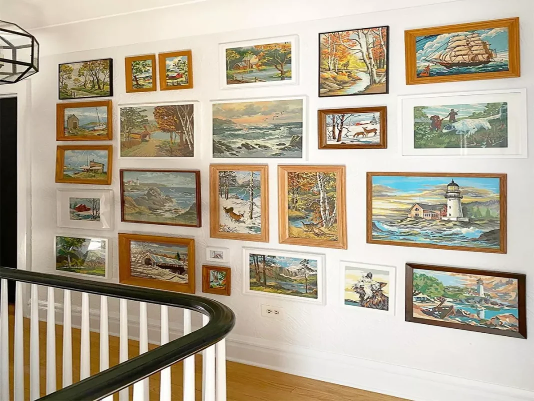 DIY painting by numbers kits