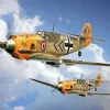 Messerschmitt Bf 109 Aircraft Paint By Numbers