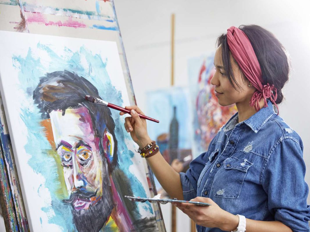 Turning thoughts into Action with Acrylic Painting Ideas