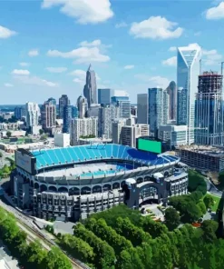 Charlotte NC Paint By Numbers