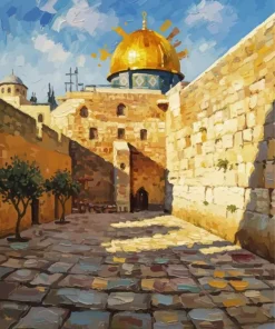 The Western Wall Art Paint By Numbers