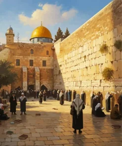 The Western Wall Paint By Numbers
