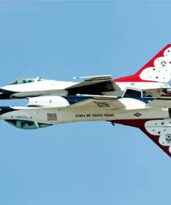 US Air Force Thunderbirds Paint By Numbers
