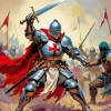 Aesthetic The Knight Templar Paint By Numbers