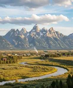 Jackson Hole Paint By Numbers