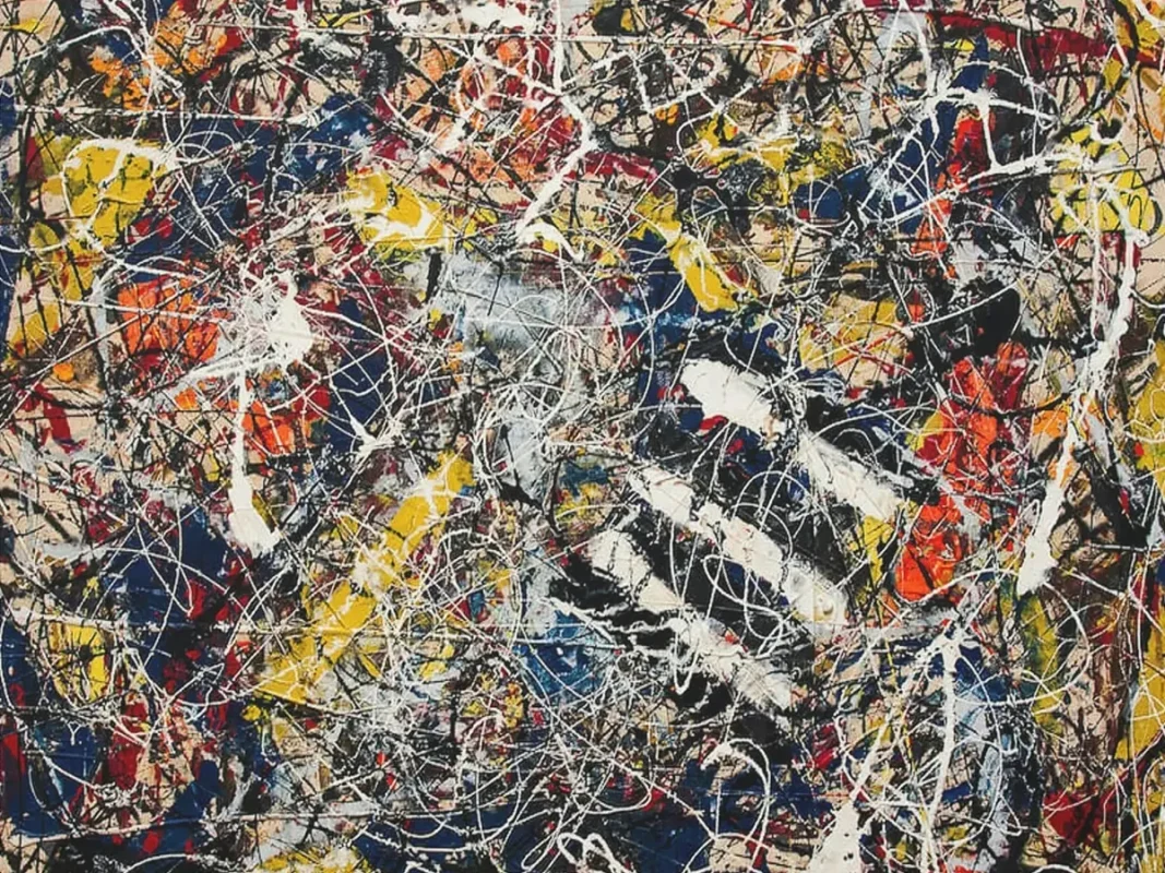 Most Expensive Paintings Ever Sold Number 17A by Jackson Pollock