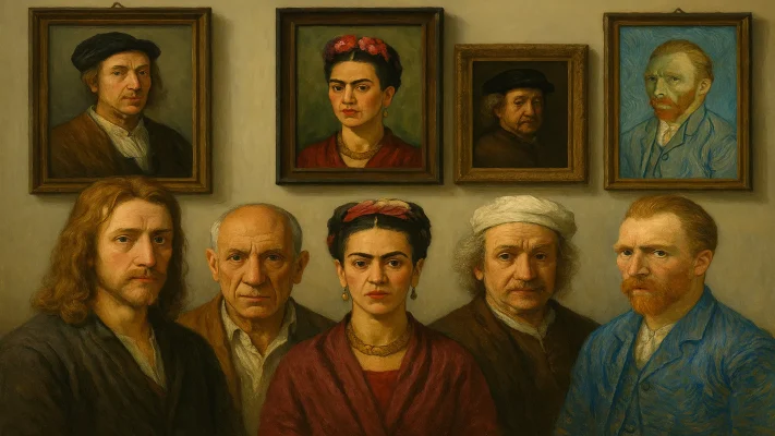 When Artists Paint Themselves Timeless Self Portraits That Tell a Story