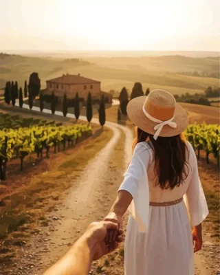 Follow Me To Italy Paint By Numbers 