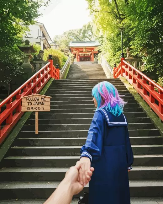 follow me to japan paint by number Follow Me To Japan Paint By Numbers