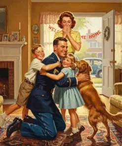 Welcome Home Art Paint By Numbers