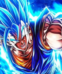 Blue Vegito Paint By Numbers