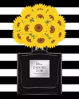Dior Sunflowers Paint By Numbers