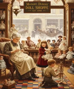 Doll Shop Paint By Numbers