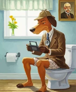 Sherlock Holmes Dog Paint By Numbers