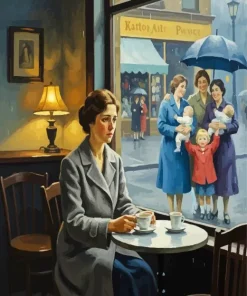 Yellow Flowers Vase Paint By Numbers