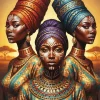 African Women Paint By Numbers