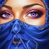 Arabic Lady Paint By Numbers