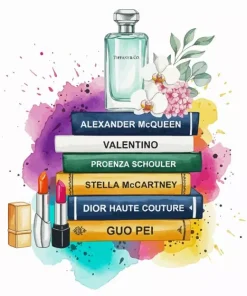 Books And Perfume Paint By Numbers