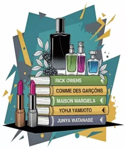 Books And Perfumes Paint By Numbers