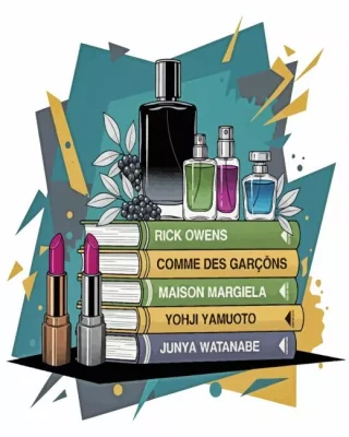 Books And Perfumes Paint By Numbers