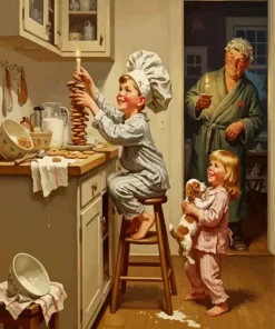 Cookies Birthday Paint By Numbers