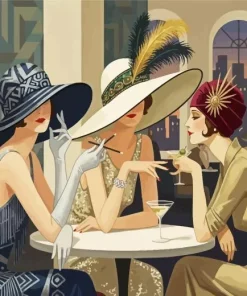 Deco Ladies Paint By Numbers