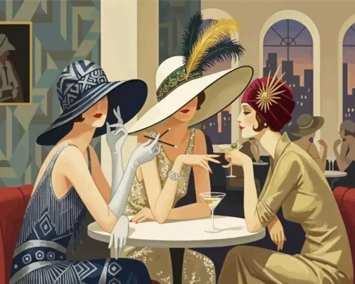 Deco Ladies Paint By Numbers