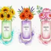 Flowers And Perfumes Paint By Numbers