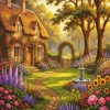 House Garden Paint By Numbers