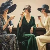 Ladies In Hat Paint By Numbers
