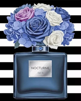Perfume And Flowers Paint By Numbers