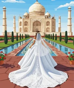 Bride In India Paint By Numbers