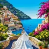 Bride In Positano Paint By Numbers