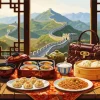 Chinese Breakfast Paint By Numbers