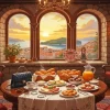 Croatian Breakfast Paint By Numbers