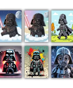 Darth Vader Mini Paint By Numbers