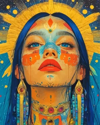 Daughter Of Light Paint By Numbers