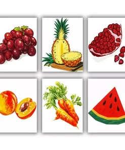 Garden Bites Mini Paint By Numbers