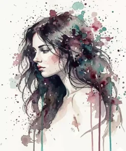 Lonely Lady Paint By Numbers