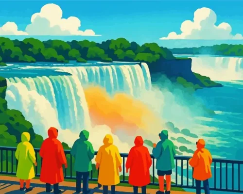 Niagara Falls Paint By Numbers